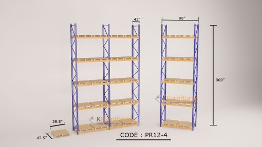 - Selective Pallet Racking System