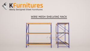 Wire Mesh Shelving Rack