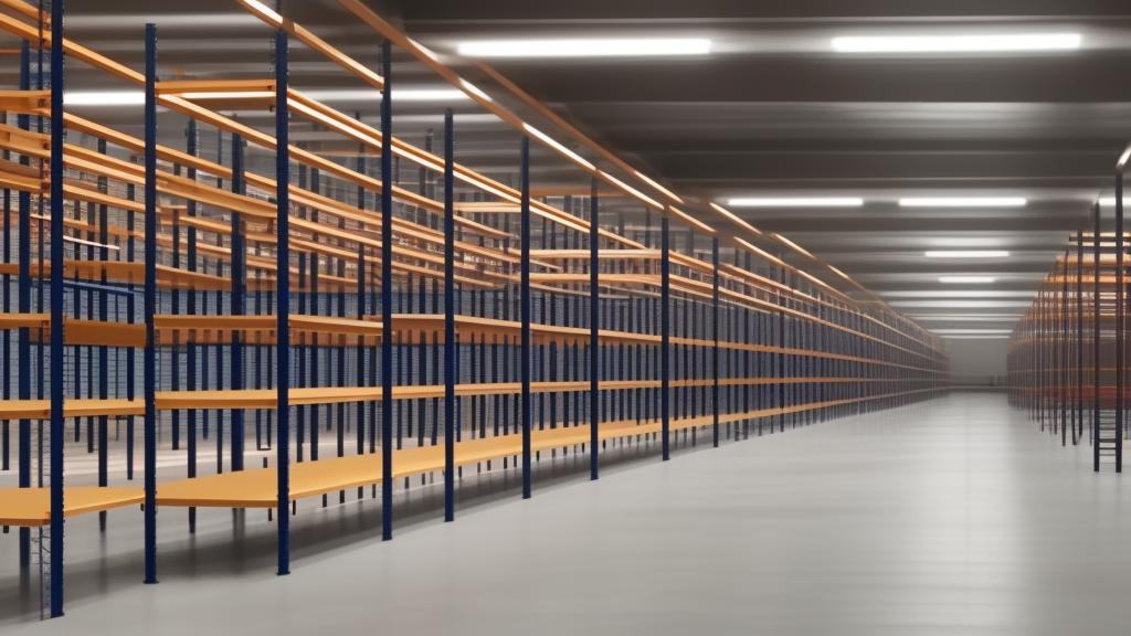 Warehouse shelving storage metal pallet racking system in warehouse