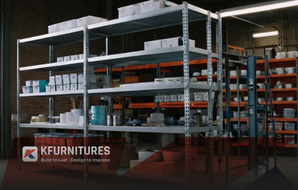 How Steel Shelving Saves Space in Small Businesses