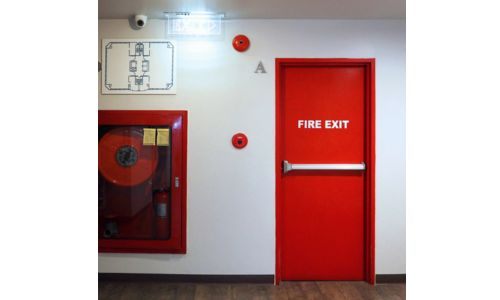 Emergency Exit Door 6