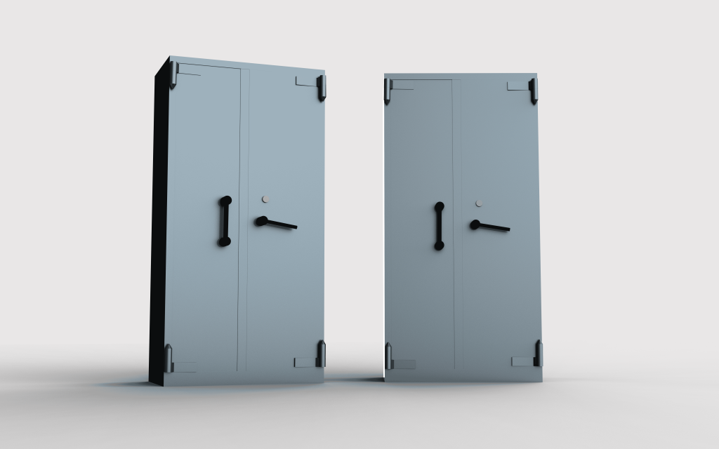 fire proof almirah large 2