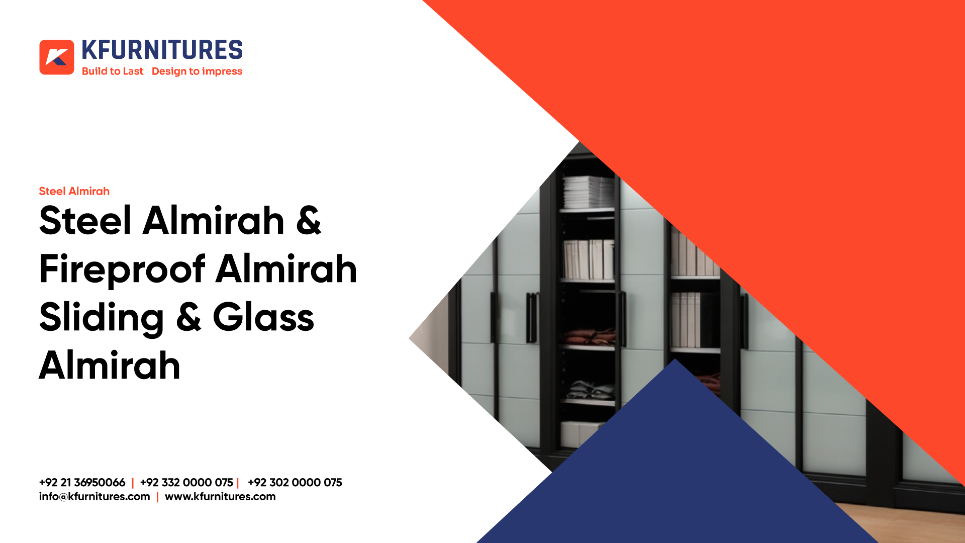 Kfurnitures Steel-Almirah