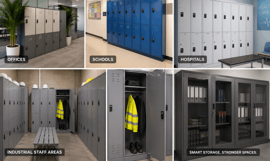 Why Reliable Lockers & Cabinets Matter Across Every Environment