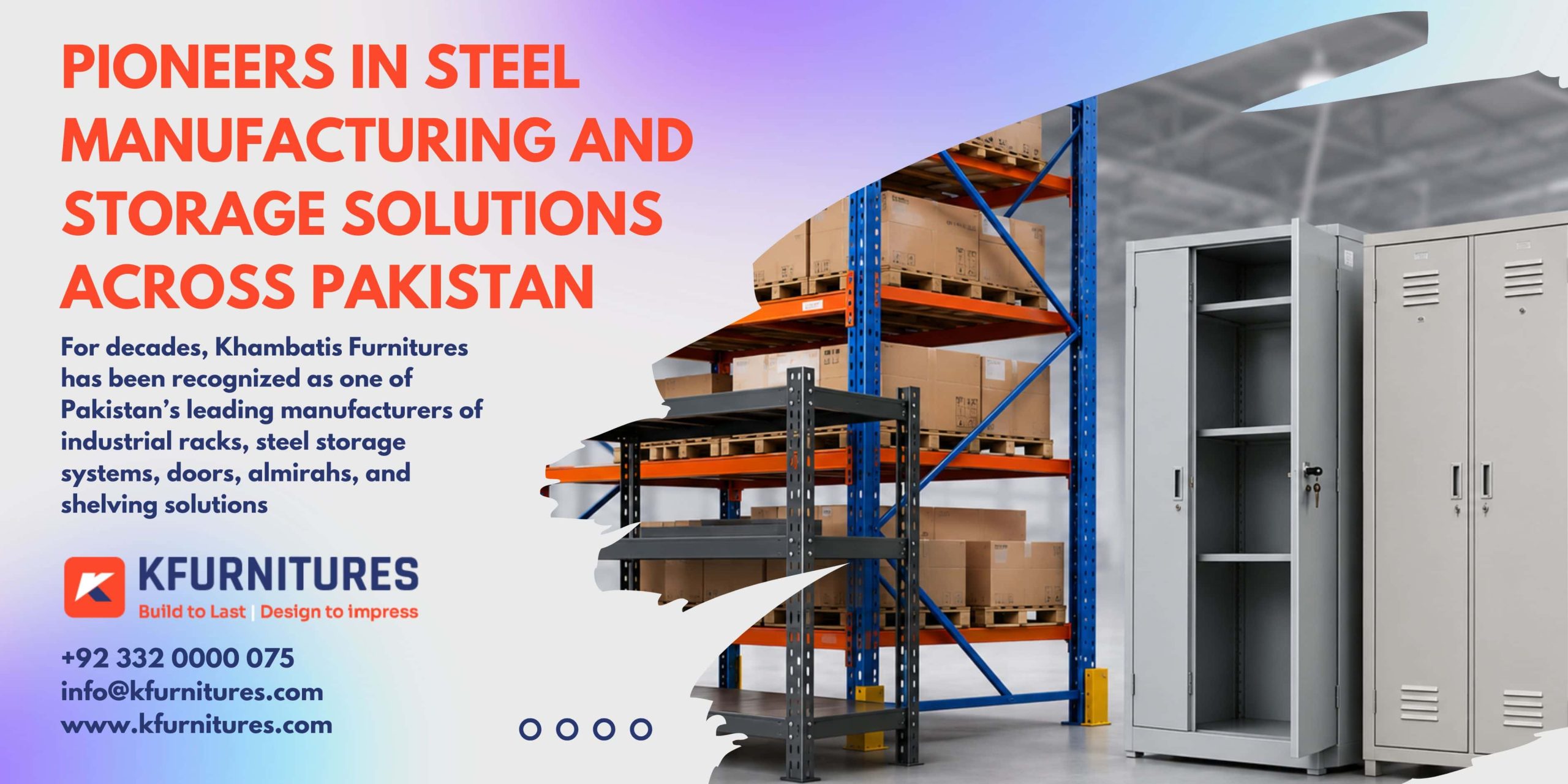 Pioneers in Steel Manufacturing and Storage Solutions Across Pakistan
