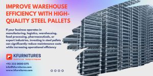 Industrial Steel Pallets KFurnitures