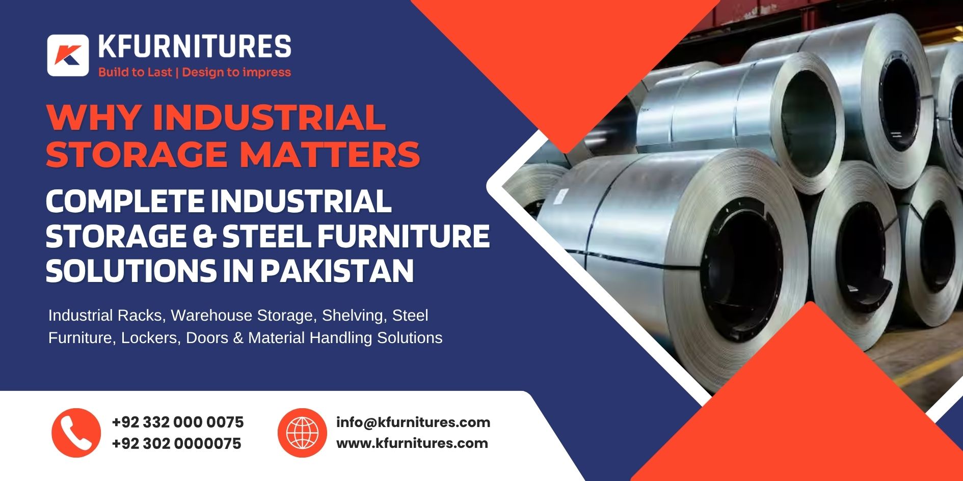 Complete Industrial Storage & Steel Furniture Solutions in Pakistan