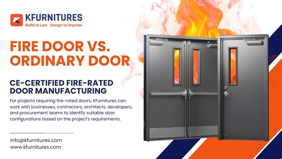 CE-Certified Fire-Rated Doors | Emergency Exit Door Manufacturer | KFurnitures